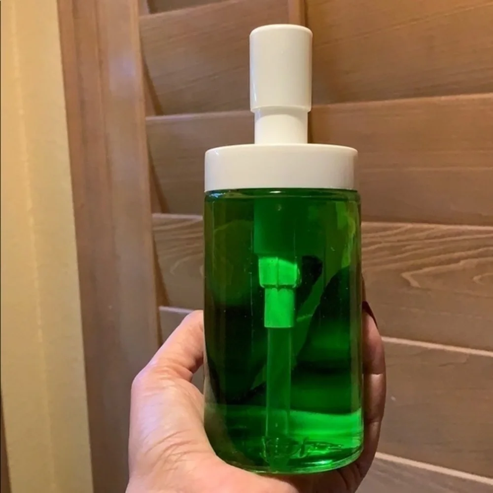 Soap dispenser ikea dish soap, hand soap or lotion kitchen bathroom thick glass